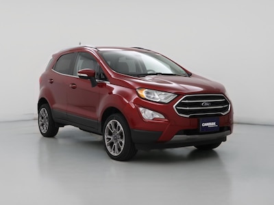 Red 2018 Ford EcoSport Titanium