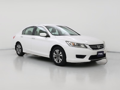 White 2013 Honda Accord LX