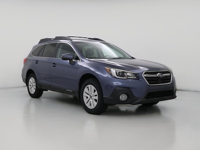 Blue 2018 Subaru Outback 2.5I Premium