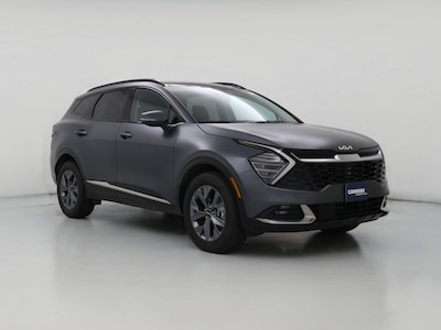 Gray 2025 Kia Sportage Hybrid SX Prestige
