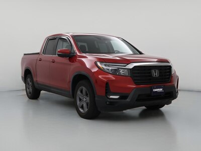 Red 2021 Honda Ridgeline RTL