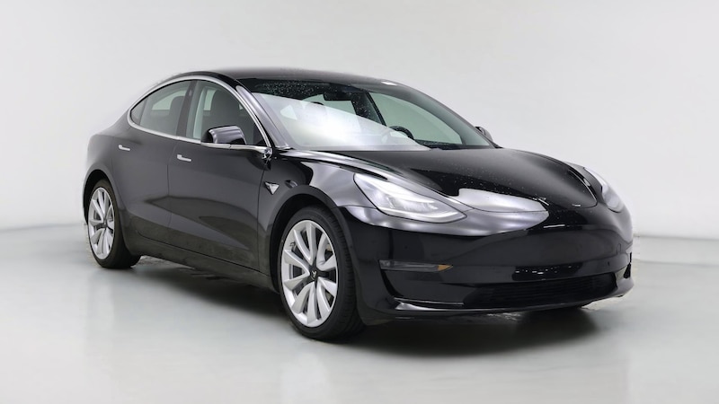 2018 Tesla Model 3 Long Range Hero Image