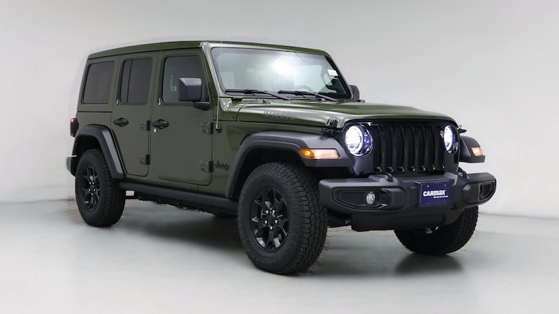 2021 Jeep Wrangler Unlimited Willys Hero Image