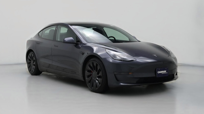 2021 Tesla Model 3 Performance Hero Image