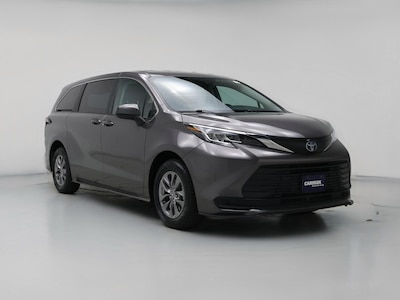 Gray 2023 Toyota Sienna Hybrid LE