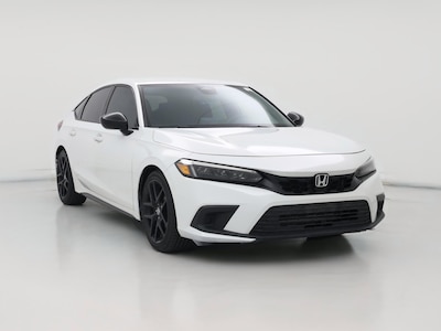White 2023 Honda Civic Sport