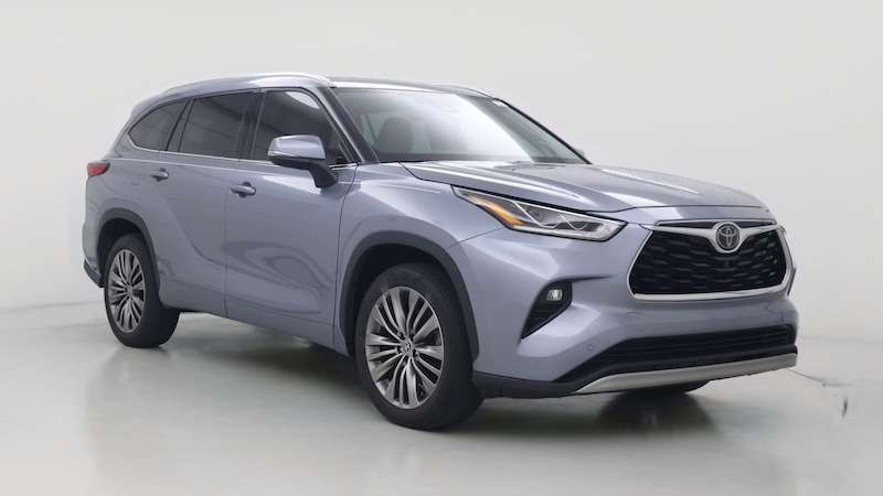 2020 Toyota Highlander Platinum Hero Image
