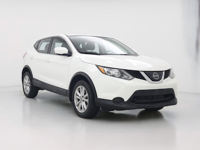 White 2019 Nissan Rogue Sport S