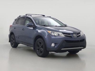 Blue 2013 Toyota RAV4 XLE