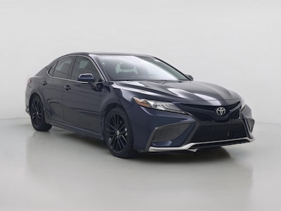 Blue 2021 Toyota Camry XSE