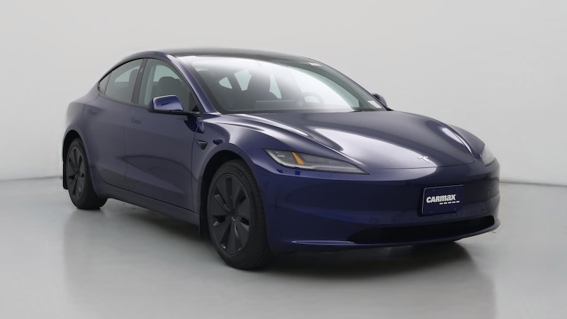2025 Tesla Model 3 Long Range Hero Image