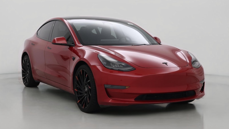 2022 Tesla Model 3 Long Range Hero Image