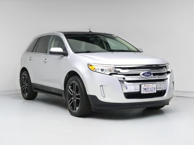 Silver 2013 Ford Edge Limited
