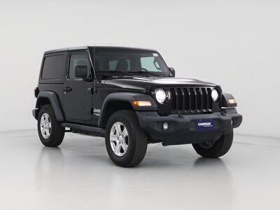 Black 2020 Jeep Wrangler Sport S
