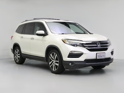 White 2016 Honda Pilot Elite