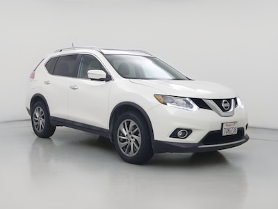 White 2014 Nissan Rogue SL