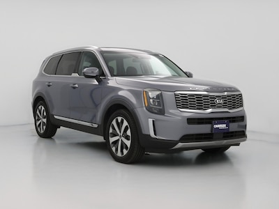 Silver 2021 Kia Telluride EX