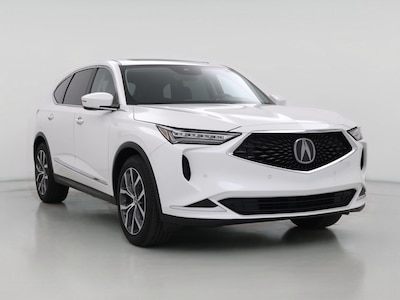 White 2023 Acura MDX Technology
