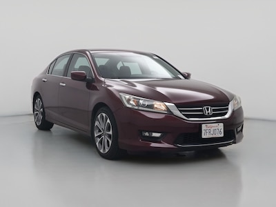 Red 2014 Honda Accord Sport