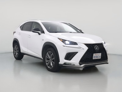 White 2019 Lexus NX 300 F-Sport