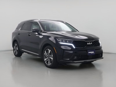 Gray 2024 Kia Sorento Hybrid SX Prestige