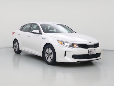 White 2017 Kia Optima Hybrid Premium