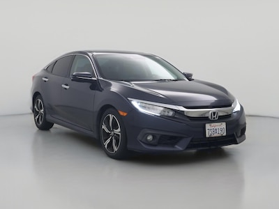 Blue 2016 Honda Civic Touring