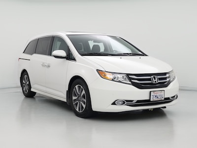 White 2014 Honda Odyssey Touring