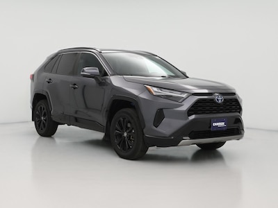 Gray 2022 Toyota RAV4 Hybrid SE
