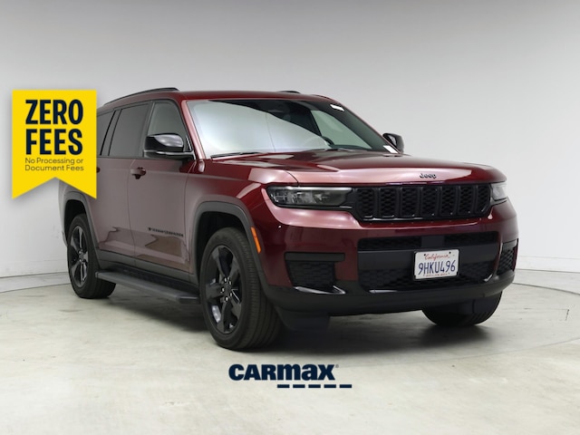 Red (Burgundy) 2023 Jeep Grand Cherokee L Altitude RWD SUV / Crossover 4X2 Automatic