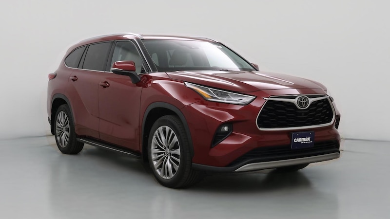 2021 Toyota Highlander Platinum Hero Image