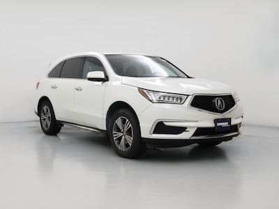 White 2019 Acura MDX
