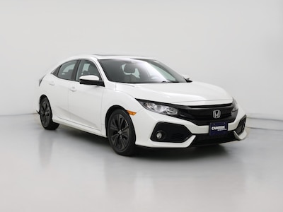 White 2019 Honda Civic EX