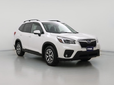 White 2021 Subaru Forester Premium