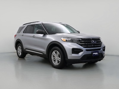 Silver 2024 Ford Explorer XLT