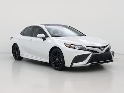 White 2021 Toyota Camry XSE