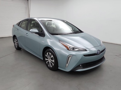 Blue 2022 Toyota Prius LE