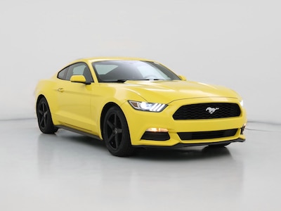Yellow 2015 Ford Mustang