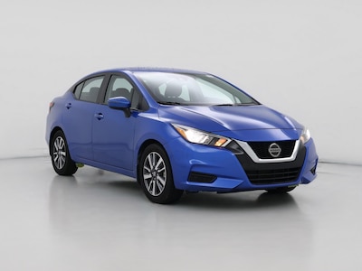Blue 2020 Nissan Versa SV