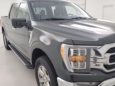 Green 2021 Ford F150 XLT