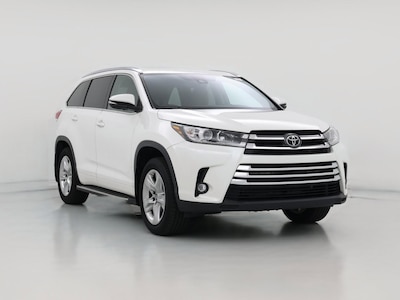 White 2019 Toyota Highlander Limited