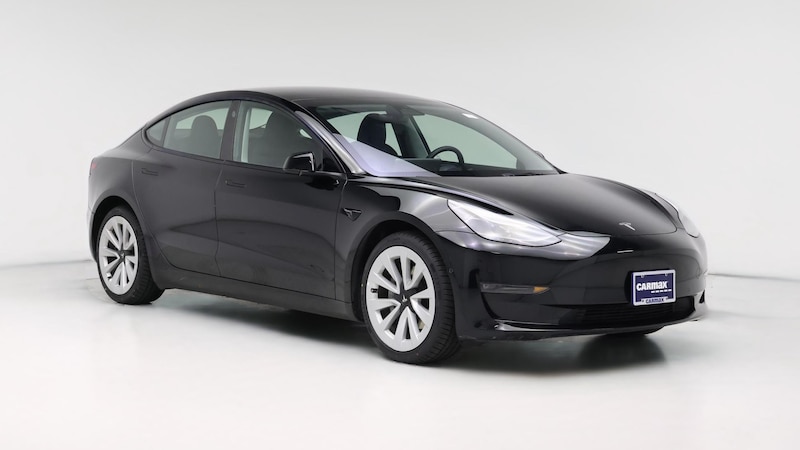 2022 Tesla Model 3 Long Range Hero Image