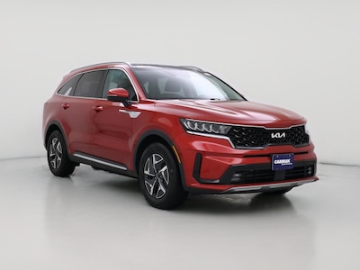 Red 2023 Kia Sorento Hybrid EX