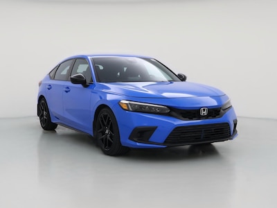 Blue 2022 Honda Civic Sport