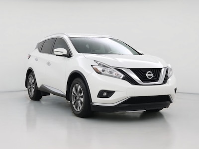 White 2015 Nissan Murano Platinum