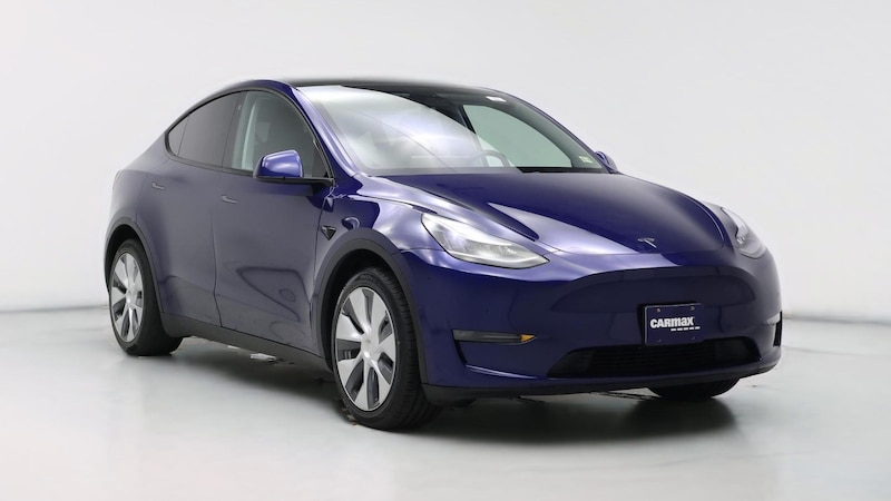 2021 Tesla Model Y Long Range Hero Image