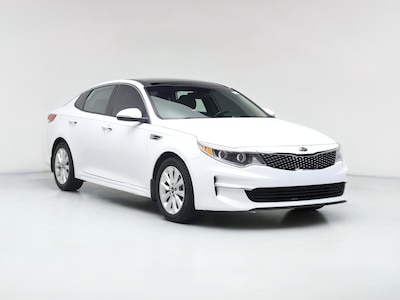 White 2016 Kia Optima EX