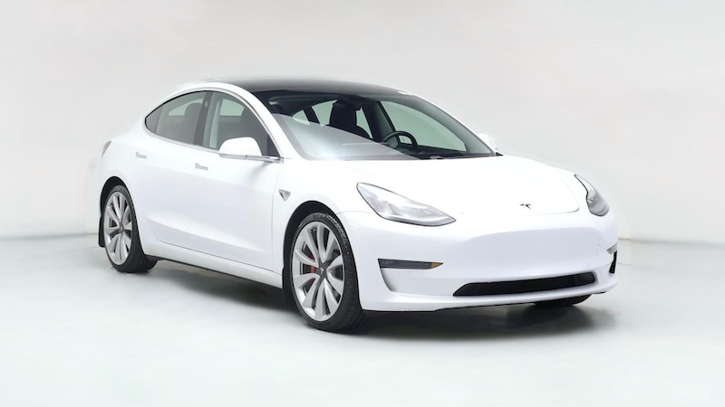 2019 Tesla Model 3 Performance Hero Image
