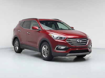 Red 2017 Hyundai Santa Fe Sport