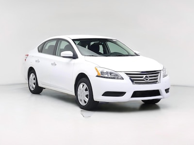 White 2015 Nissan Sentra SV